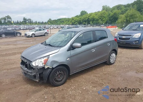 2018 Mitsubishi Mirage Es z USA, uszkodzony, nr VIN ML32A3HJ4JH014803